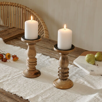 Wooden Candlestick, 2 of 6