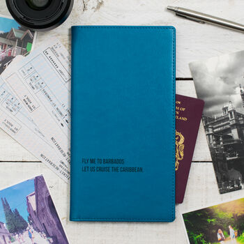 World Destinations Personalised Travel Document Holder, 4 of 8