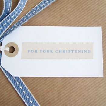 Christening Gift Tag, 2 of 2
