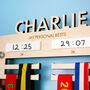 Personalised Kid's Personal Bests Medal Hanger, thumbnail 2 of 4