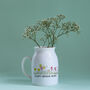 Personalised Birth Flower Ceramic Vase, thumbnail 1 of 7