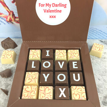 Personalised I/We Love You Chocolate Gift, 4 of 6