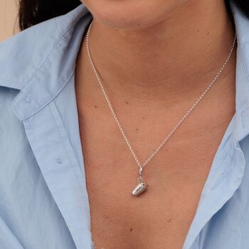 Takeaway Coffee Cup Charm Necklace, Sterling Silver Or 18ct Gold Plated, 5 of 11