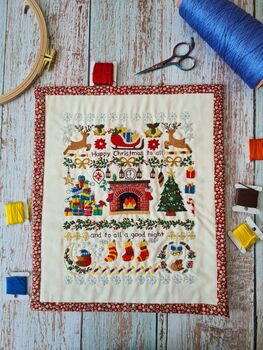 Night Before Christmas Hand Embroidery Kit, 3 of 12