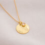 Meaningful Flower And Message Personalised Necklace, thumbnail 2 of 12