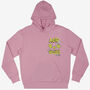 Acid House Unisex 90s Style Graphic Hoodie In Purple, thumbnail 4 of 6