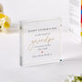 Heartfelt Father’s Day Grandpa Plaque Gift, thumbnail 3 of 5