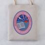 'Just One More Chapter' Book Lover Tote Bag, thumbnail 2 of 5