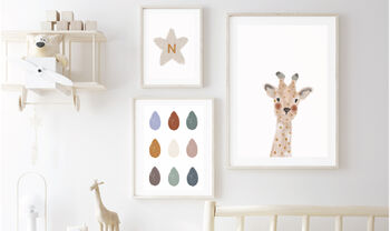 Giraffe Children's Room Print, 3 of 4