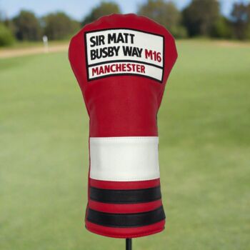 Man United Golf Driver Headcover, 4 of 6