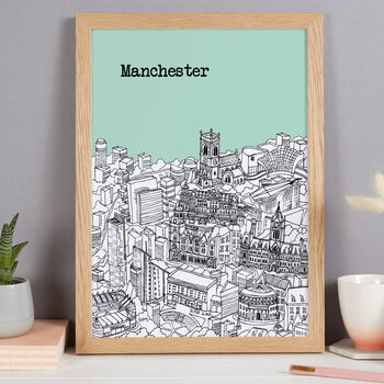Personalised Manchester Print, 9 of 10