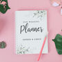 Botanical Wedding Planner Hardback Notebook, thumbnail 1 of 2