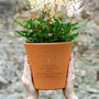 Thank You Message Personalised Plant Pot, thumbnail 1 of 4