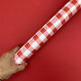 Red, White And Pink Gingham Wrapping Paper, thumbnail 6 of 9