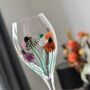 Coneflower Wine Glass, thumbnail 4 of 7