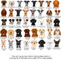 Personalised Dog Mum Or Dad Illustrated Keyring Gift, thumbnail 5 of 10