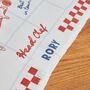Personalised Head Chef Pizzeria Tea Towel, thumbnail 2 of 2