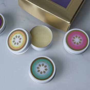 Vegan Organic Lip Balm Gift Set, 2 of 2