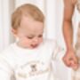 Promoted To Big Brother/Big Sister Embroidered Bear Sweatshirt Jumper, thumbnail 1 of 7