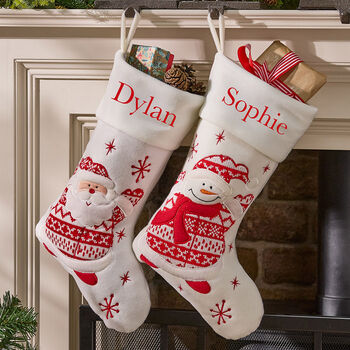 Personalised Santa's Workshop Christmas Stocking, 3 of 5