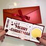 Christmas Ticket, Christmas Scratch Reveal Card, thumbnail 1 of 3