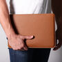 Slim Leather Macbook Sleeve Case, thumbnail 1 of 6