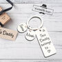 Personalised Keyring For Dad, thumbnail 3 of 3