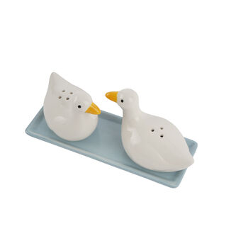 Bramble Farm Duck Salt And Pepper Shakers In Gift Box | Farm Yard Animals | Country Kitchen Decor | Tableware | Cruet Set, 6 of 6