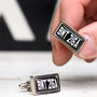 Personalised Car Number Plate Cufflinks, thumbnail 2 of 9