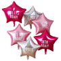 Personalisable Star Shaped Party Balloons With Stickers, thumbnail 2 of 3