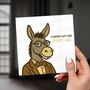 Smart Ass Graduation Card – Funny Congratulations Card, thumbnail 5 of 7