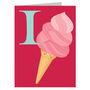Mini I For Ice Cream Card, thumbnail 2 of 5
