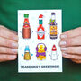 'Seasoning's Greetings' Funny Christmas Card, thumbnail 1 of 4
