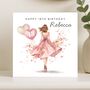 Personalised 18th Birthday Card For Her Daughter Balloons, thumbnail 7 of 8