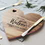 Personalised Couples Wooden Chopping Board, thumbnail 1 of 6