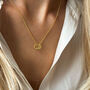 Tiny Rings Necklace In Sterling Silver, thumbnail 1 of 11