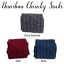 Men's Warm Bamboo Wool Christmas Socks Gift, thumbnail 6 of 8
