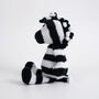 Holly Zebra Easy Crochet Kit, thumbnail 4 of 11
