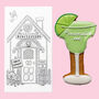 Personalised Margarita Cocktail Letterbox Biscuit, thumbnail 2 of 2