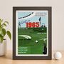 Personalised Print Gift For Golfers For Any Year Of The Sport, thumbnail 2 of 11