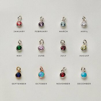 Birthstone Charm Necklace, 12 of 12