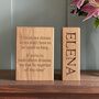 Personalised Wooden Bookends, thumbnail 3 of 6