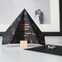 Foiled Paper Plane, Personalised Wedding Card, thumbnail 6 of 6