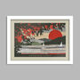 Coniston Water Sunset Poster Print, thumbnail 2 of 2