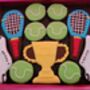 Personalised Tennis Biscuit Tin, thumbnail 1 of 6