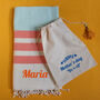 Personalised Cotton Towel, Throw, Gift For Teacher, thumbnail 7 of 10