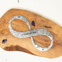 Personalised Iron Infinity Knot Sculpture, thumbnail 5 of 10