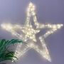 Large Hanging Double Star LED Light, thumbnail 1 of 2
