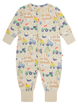 Farm Romper For Baby | Certified Organic Cotton, 2 of 10