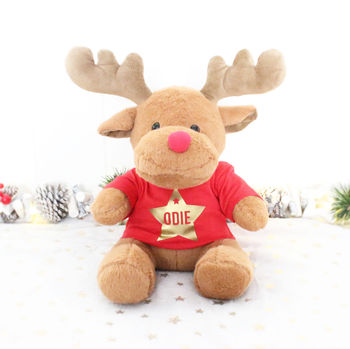 personalised christmas soft toys